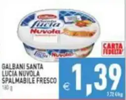Supermercati Agorà Galbani Santa Lucia Nuvola Spalmabile Fresco offerta