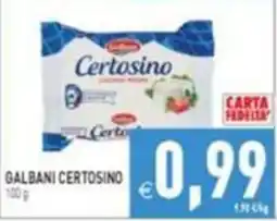 Supermercati Agorà Galbani Certosino offerta