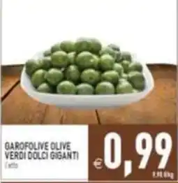 Supermercati Agorà Garofolive olive verdi dolci giganti offerta