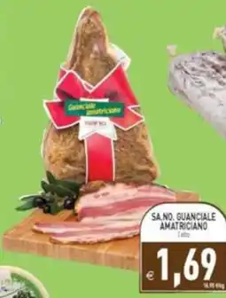 Supermercati Agorà Sa.no. guanciale amatriciano offerta