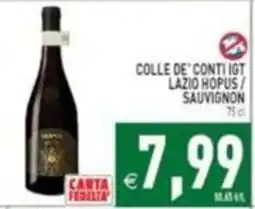 Supermercati Agorà Colle de' Conti IGT Lazio Hopus / Sauvignon offerta