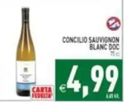 Supermercati Agorà Concilio Sauvignon Blanc DOC offerta