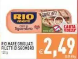 Supermercati Agorà Rio mare filetti di sgombro offerta