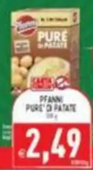 Supermercati Agorà Pfanni pure' di patate offerta
