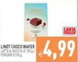 Supermercati Agorà Lindt Choco Wafer offerta