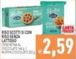 Supermercati Agorà Riso Scotti Si con Riso senza lattosio offerta