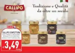 Supermercati Agorà Callipo confettura offerta