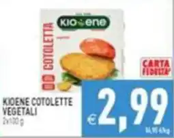 Supermercati Agorà Kioene cotolette vegetali offerta