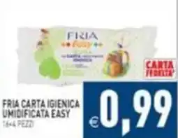 Supermercati Agorà Fria carta igienica umidificata easy offerta