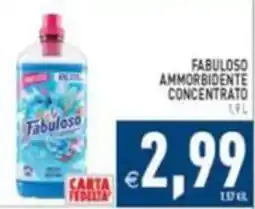 Supermercati Agorà Fabuloso ammorbidente concentrato offerta