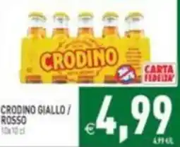 Supermercati Agorà Crodino giallo / rosso offerta
