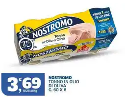 Sigma Nostromo tonno in olio di oliva offerta