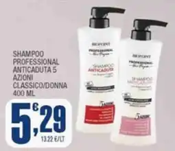 Splendidi e Splendenti Shampoo professional anticaduta 5 azioni classico/donna offerta