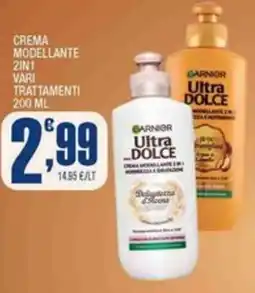 Splendidi e Splendenti Garnier Ultra Dolce crema modellante 2in1 offerta