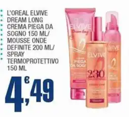 Splendidi e Splendenti L'Oréal Elvive Dream Long offerta