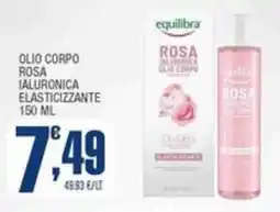 Splendidi e Splendenti Equilibra Olio Corpo Rosa Ialuronica Elasticizzante offerta