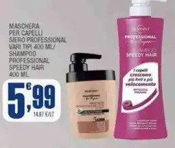 Splendidi e Splendenti Maschera per capelli Siero Professional offerta