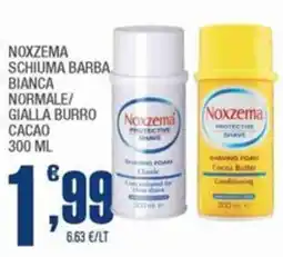 Splendidi e Splendenti Noxzema schiuma barba bianca normale offerta