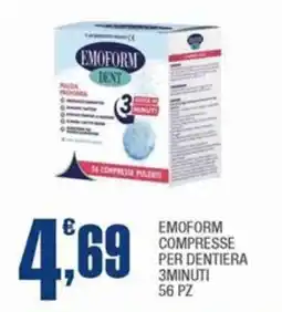 Splendidi e Splendenti Emoform compresse per dentiera offerta