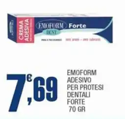 Splendidi e Splendenti Emoform adesivo per protesi dentali forte offerta