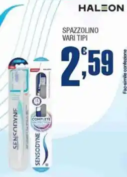 Splendidi e Splendenti Spazzolino Sensodyne offerta