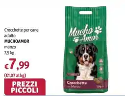 Futura Supermercati Crocchette per cane adulto MuchoAmor manzo offerta