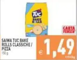 Supermercati Agorà Saiwa Tuc Bake Rolls Classiche offerta