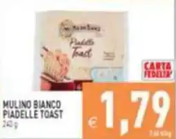 Supermercati Agorà Mulino Bianco Piadelle Toast offerta