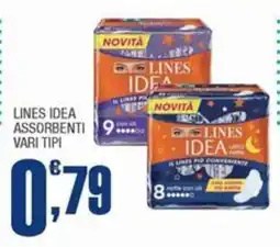 Splendidi e Splendenti Lines Idea assorbenti offerta