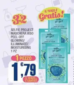 Splendidi e Splendenti Selfie Project maschera viso peel-off offerta