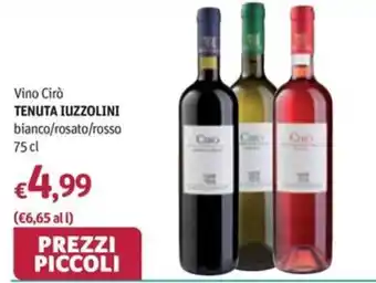 Vino Cirò Tenuta Iuzzolini