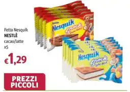 Futura Supermercati Fetta Nesquik cacao/latte offerta
