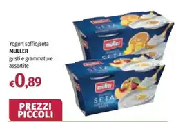Futura Supermercati Yogurt soffio/seta Muller offerta