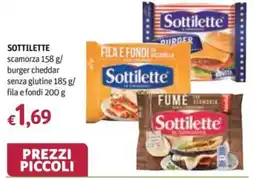 Futura Supermercati Sottilette offerta