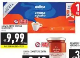 Supermercati Agorà Lavazza Caffè Crema e Gusto Forte offerta