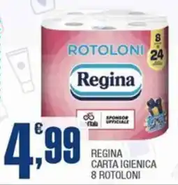 Splendidi e Splendenti Regina carta igienica offerta