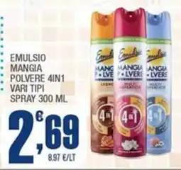 Splendidi e Splendenti Emulsio mangia polvere 4in1 offerta