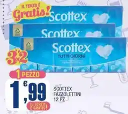 Splendidi e Splendenti Scottex Fazzolettini offerta