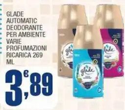 Splendidi e Splendenti Glade automatic deodorante per ambiente offerta