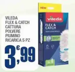 Splendidi e Splendenti Vileda Flex & Catch cattura polvere piuino offerta