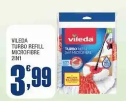 Splendidi e Splendenti Vileda Turbo Refill Microfibra 2in1 offerta