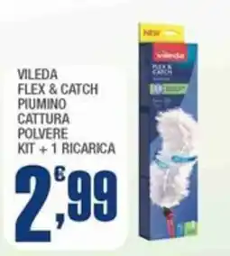 Splendidi e Splendenti Vileda flex & catch piumino cattura polvere offerta