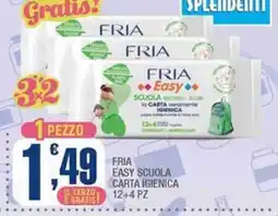 Splendidi e Splendenti Fria easy scuola carta igienica offerta