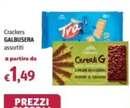 Futura Supermercati Crackers Galbusera assortiti offerta
