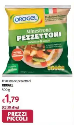 Futura Supermercati Minestrone pezzetttoni OROGEL offerta