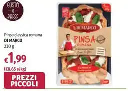 Futura Supermercati Pinsa classica romana Di Marco offerta