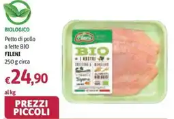 Futura Supermercati Petto di pollo BIO Fileni offerta