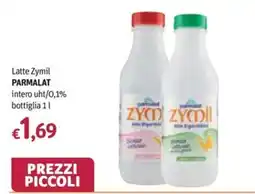 Futura Supermercati Latte Zymil Parmalat offerta