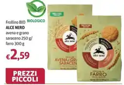 Futura Supermercati Frollino BIO ALCE NERO offerta