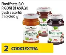Futura Supermercati Fiordifrutta BIO RIGONI DI ASIAGO offerta